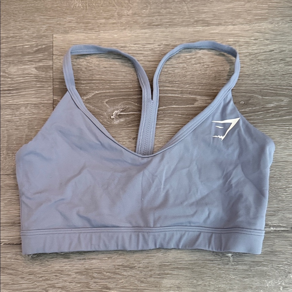 Gymshark Light Blue/Purple Sports Bra